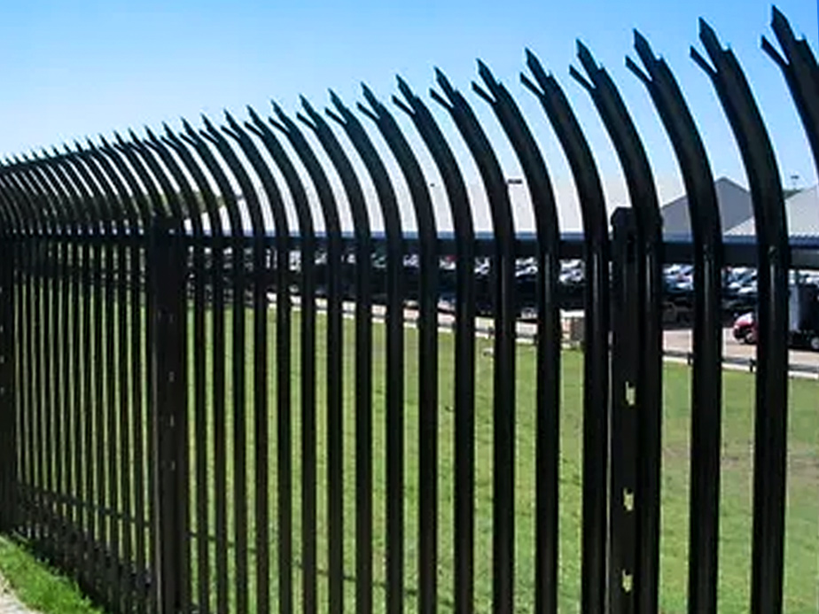 Ornamental Steel fence installation for the Columbia Tennessee area.