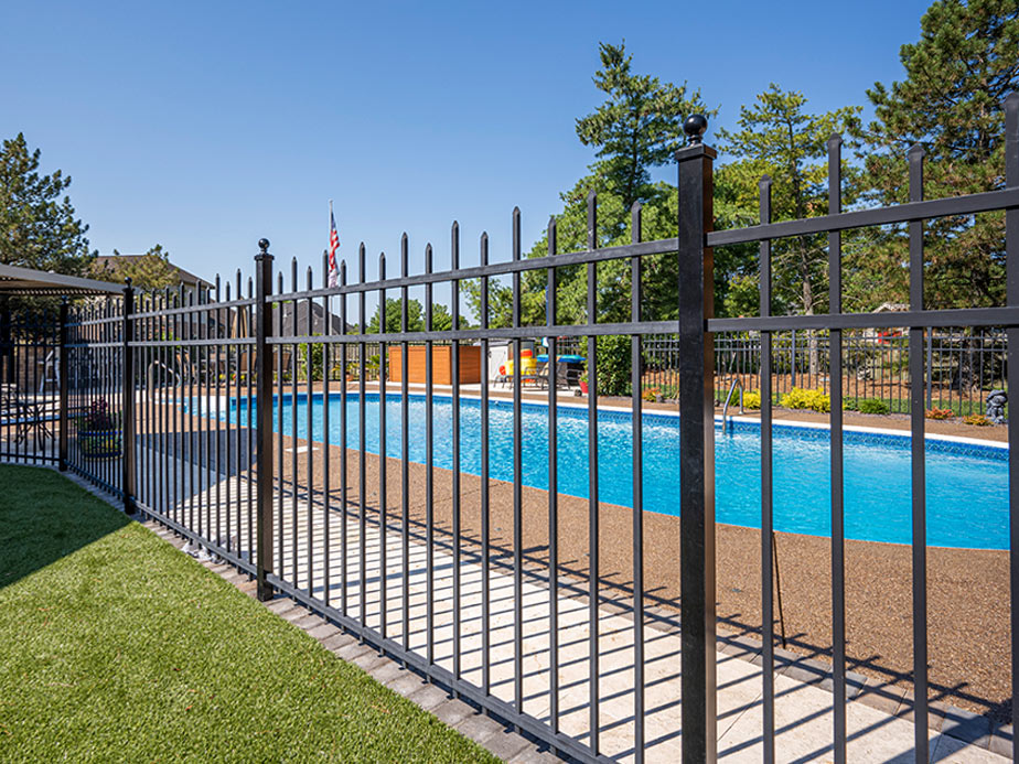 Residential Ornamental Steel Fence Company In Columbia Tennessee