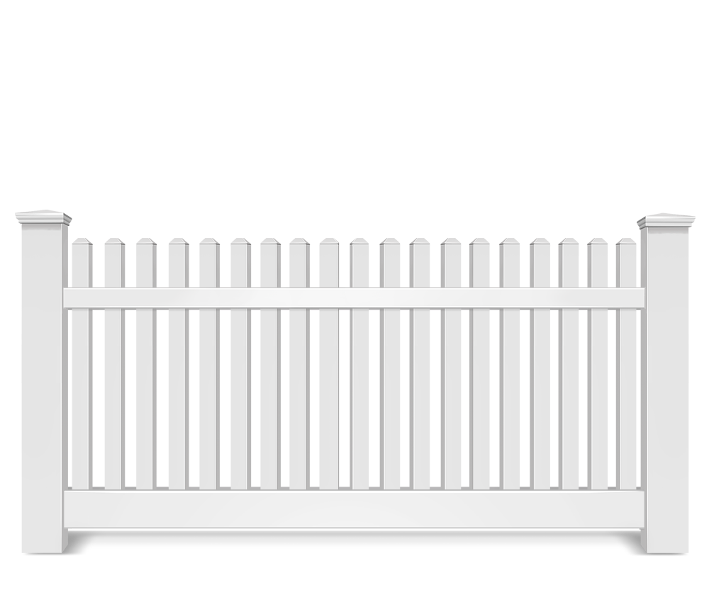 Vinyl picket fence contractor in Columbia Tennessee